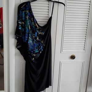 Bisou Bisou one shoulder dress